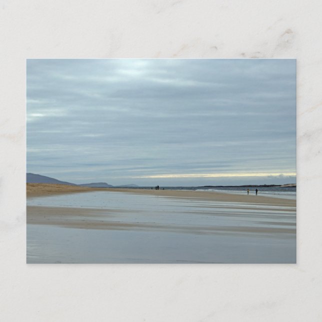 Cartão Postal Luskentyre Beach, Ilha de Harris (Frente)