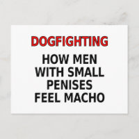 Luta contra o cão: como os homens com pênis pequen