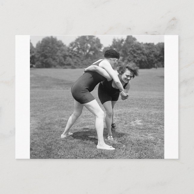 Cartão Postal Luta de gato, 1900s adiantados (Frente)