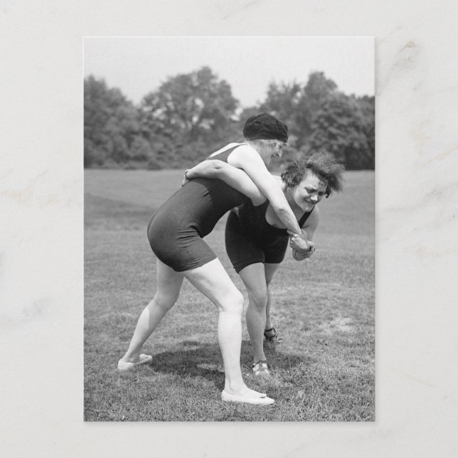 Cartão Postal Luta de Gatos, início dos anos 1900 (Frente)