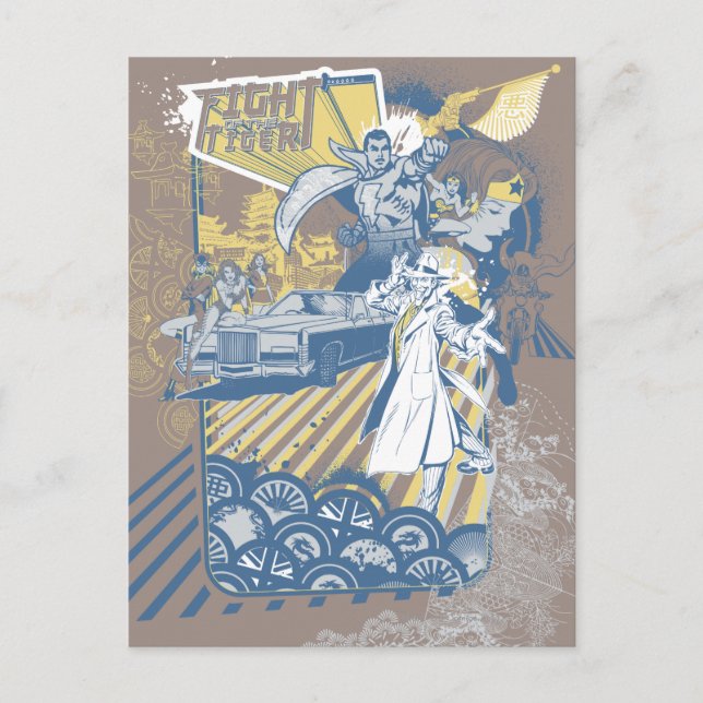 Cartão Postal Luta do Tigre (Frente)