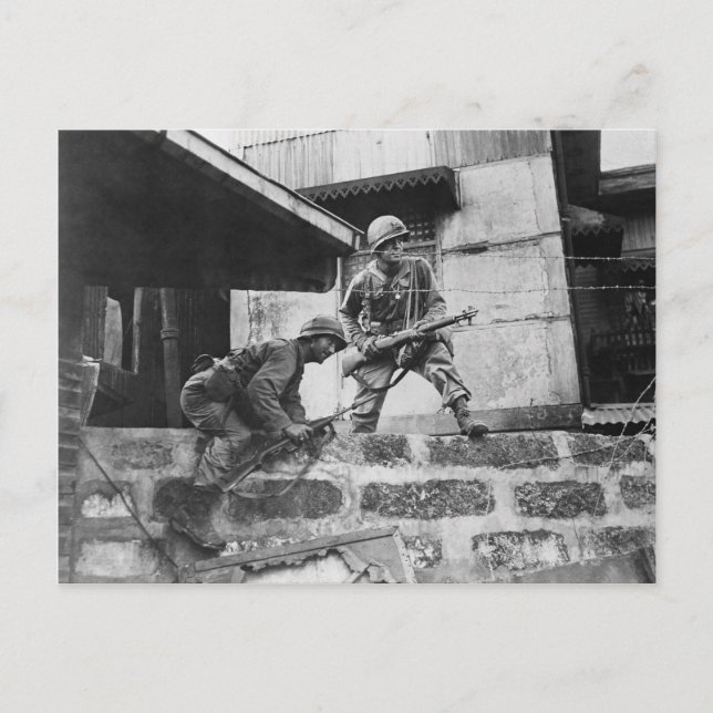 Cartão Postal Luta em Manila (Frente)