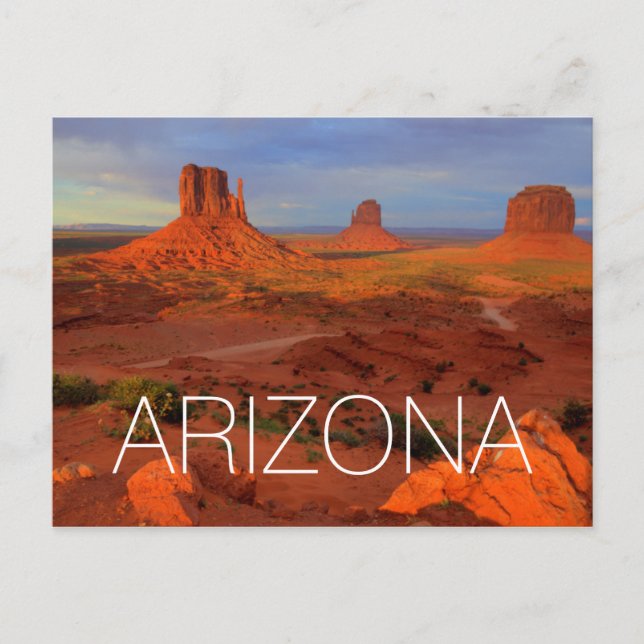 Cartão Postal Luvas, Monument valley, AZ (Frente)