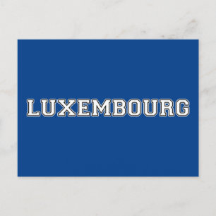 Cartão Postal Luxemburgo