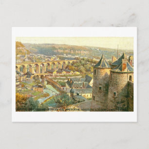 Cartão Postal Luxemburgo Antigo