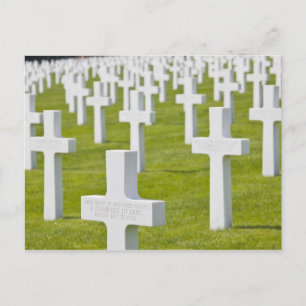 Cartão Postal Luxemburgo, Hamm. Cemitério Militar dos EUA