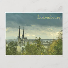 Cartão Postal Luxemburgo Nublado