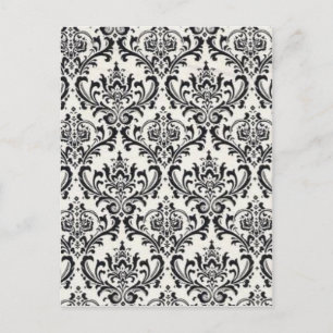 CARTÃO POSTAL LUXERY PRETO E BRANCO 2