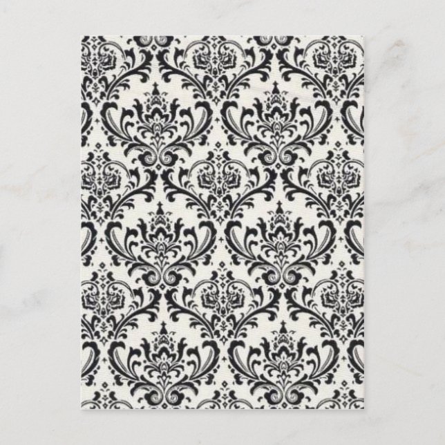 CARTÃO POSTAL LUXERY PRETO E BRANCO 2 (Frente)