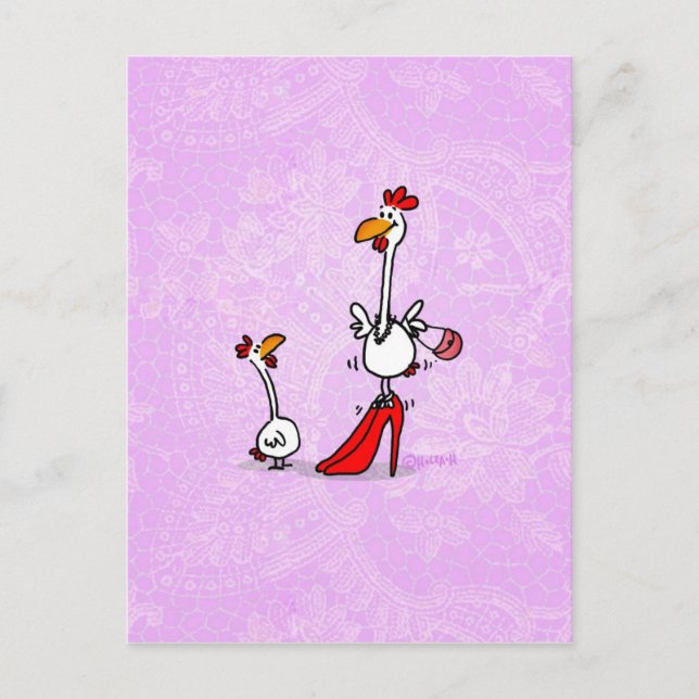 Cartão Postal Luxuschick (Frente)