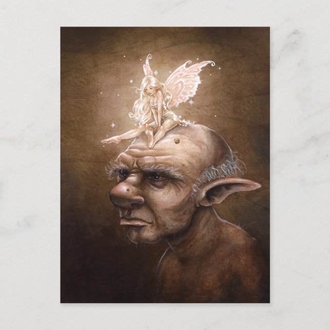 Cartão Postal Luz a Escuridão (Frente)