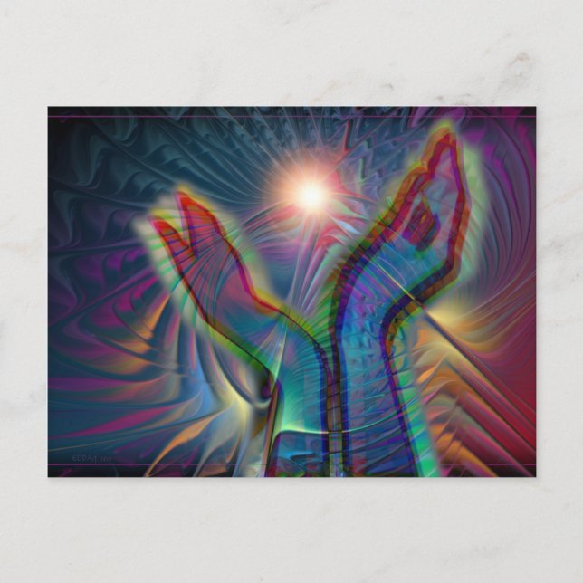 Cartão Postal Luz Da Esperança (Frente)