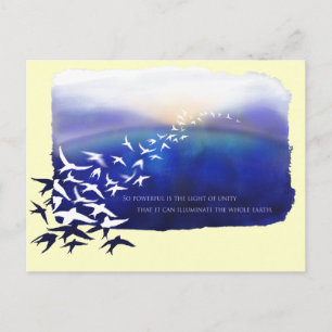 Cartão Postal Luz de Unidade