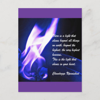 Cartão Postal Luz do Coração