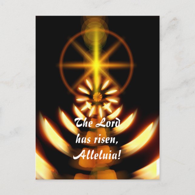 Cartão Postal Luz do Senhor (Frente)