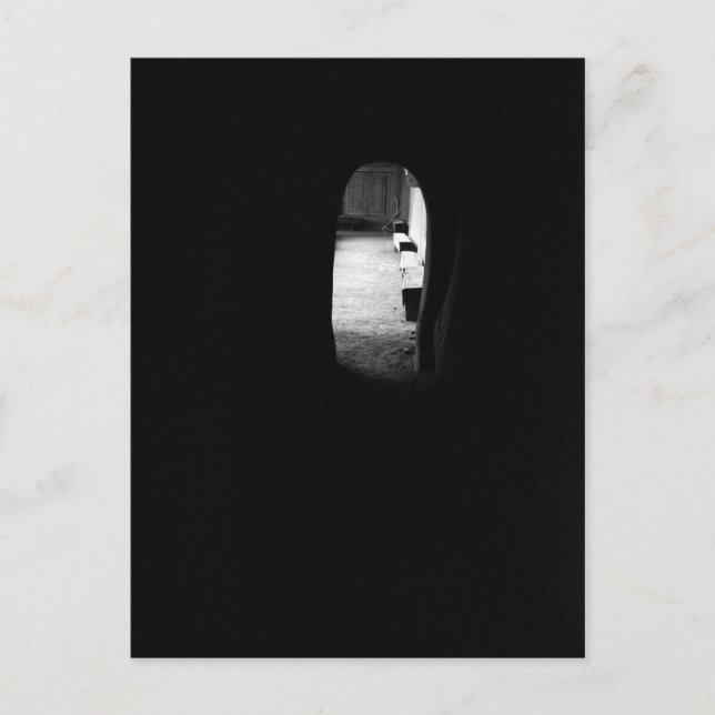 Cartão Postal Luz no fim do túnel (Frente)