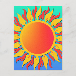 Cartão Postal Luz solar