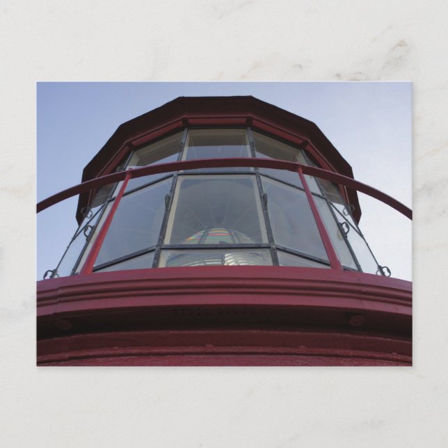 Cartão Postal Luz vermelha (Frente)