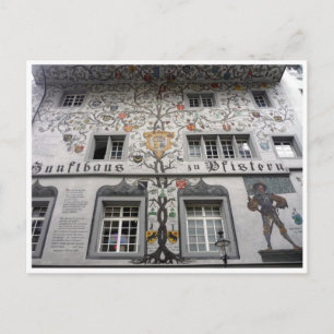 Cartão Postal luzerna zunfthaus