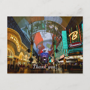 Cartão Postal Luzes da Fremont Street