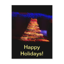 Luzes de árvore de Natal surreais