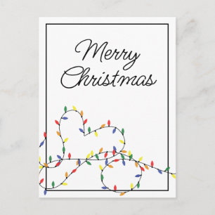 Cartão Postal Luzes de Natal_Coração