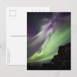 Cartão Postal Luzes do Norte Noruega