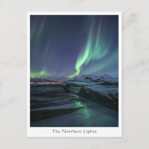 Cartão Postal Luzes do Norte Noruega