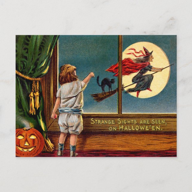 Cartão Postal Luzes estranhas (Frente)