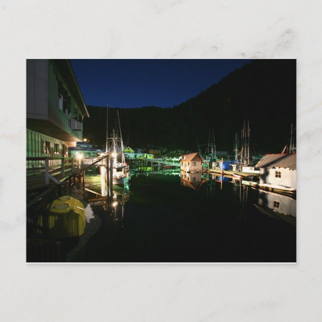 Cartão Postal Luzes Noturnas (Frente)