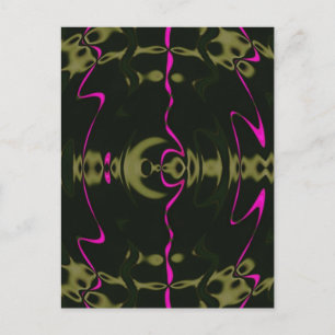 Cartão Postal Luzes rosa