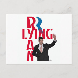 Cartão Postal Lying Ryan