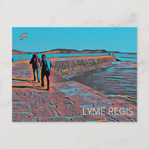 Cartão Postal Lyme Regis