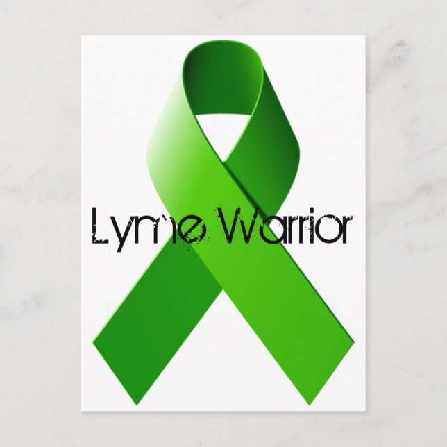 Cartão Postal Lyme Warrior Postcard (Frente)