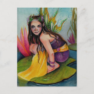 Cartão Postal Lynsye Faerie w Locket