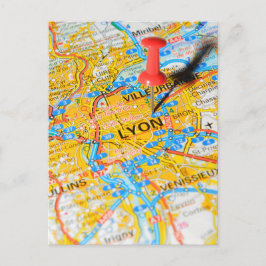 Cartão Postal Lyon, França