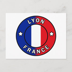 Cartão Postal Lyon França
