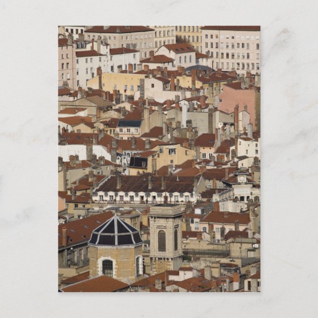 Cartão Postal Lyon, França (Frente)