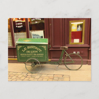 Cartão Postal Lyon, França Postcard. Bicicleta, Ruas Cobríveis