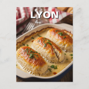 Cartão Postal Lyon France Quenelles