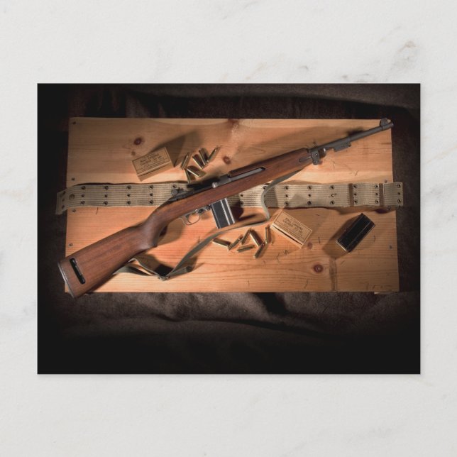 Cartão Postal M1 Carbina (Frente)