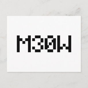 Cartão Postal M30W [Sons animais de Leettalk]