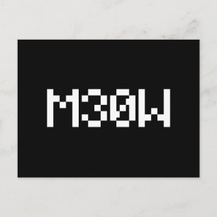 Cartão Postal M30W [Sons animais de Leettalk]