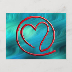 Cartão Postal m a i l 4 ondas bluegreen