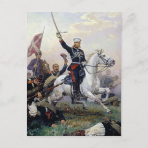 Cartão Postal M.D. geral Skobpropaganda na Rússia-Turca