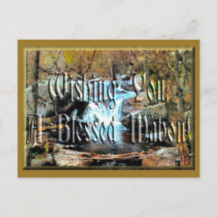 Cartão Postal Mabon Abençoado