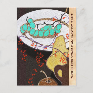 Cartão Postal Mabuchi Fruta clássico japão de sempre