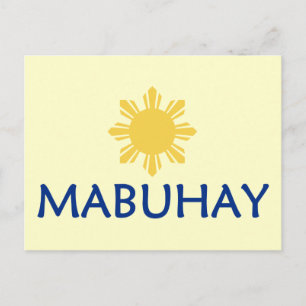 Cartão Postal Mabuhay