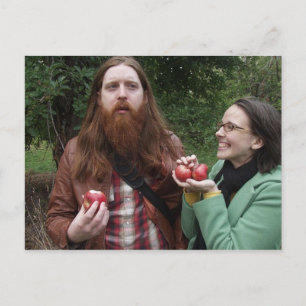Cartão Postal maçã
