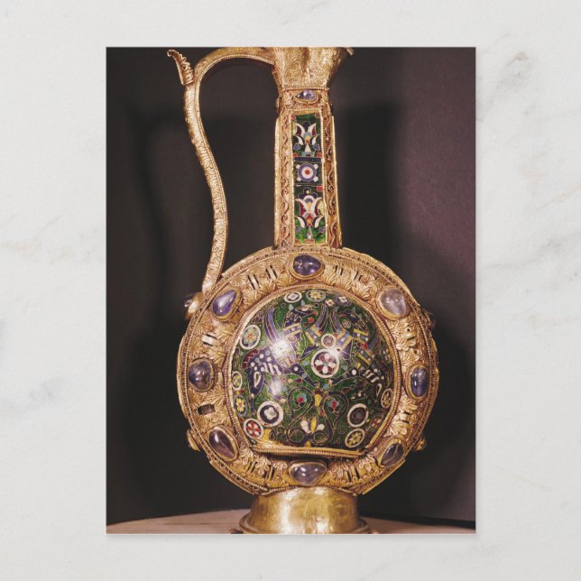 Cartão Postal Maçã de água apresentada a Charlemagne (Frente)